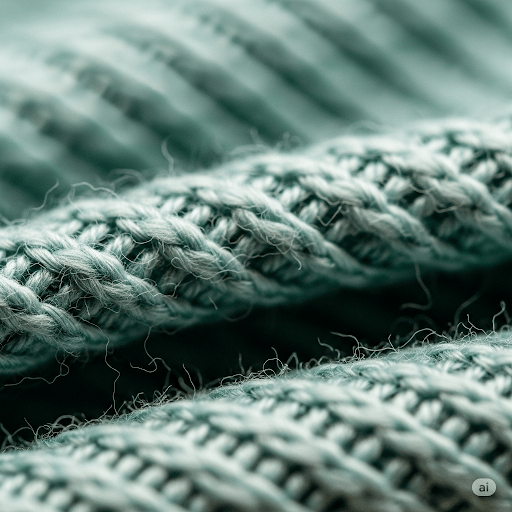Detailed image of acrylic fabric, showcasing its plush texture.